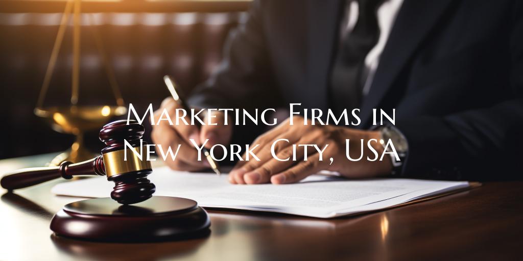 Marketing Firms in New York City, USA
